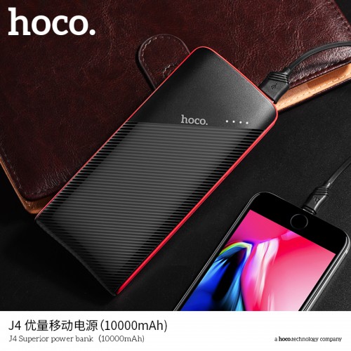 HOCO J4 Superior Power Bank 2 Port 10000mAh